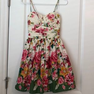Vintage floral dress